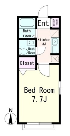 ブルーコーストの物件間取画像